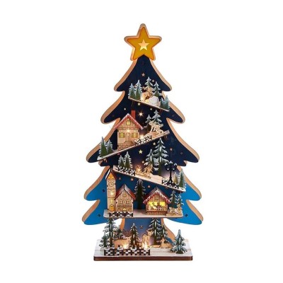 Деревянная ёлка 60 см - купить в Сердоусь